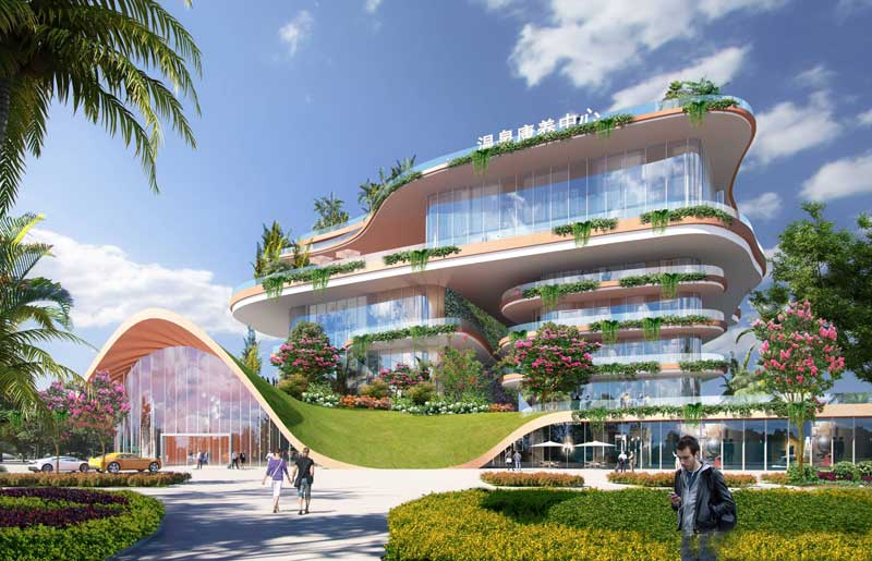 海南三亚菠萝蜜小镇